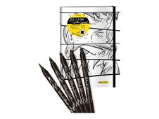 Online - Bullet Journal manga avec marqueurs noirs