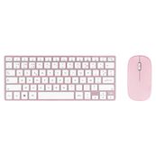 T'nB iClick - ensemble clavier sans fil et souris sans fil - rose