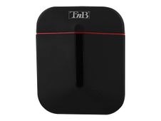 T'nB ZIP - Kit main libre - écouteur sans fil bluetooth - noir