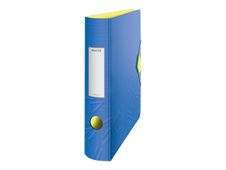 Leitz 180° Active Urban Chic - Classeur à levier - Dos 65 mm - A4 - pour 200 feuilles - bleu