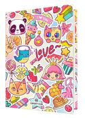 Agenda Kawaii- 1 jour par page - 12,5 x 17,5 cm - patch - Oberthur