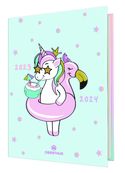 Agenda Licorne - 1 jour par page - 12,5 x 17,5 cm - Oberthur