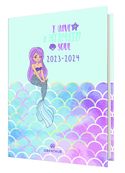 Agenda Sirène - 1 jour par page - 12,5 x 17,5 cm - Oberthur