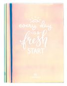 Agenda Moon - 1 jour par page - 13 x 18 cm - blanc - Oberthur