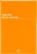 Agenda de la rentrée Boréal - 1 semaine sur 2 pages - 16 x 24 cm - moutarde - Oberthur