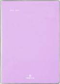 Agenda Colorside - 1 semaine sur 2 pages - 15,5 x 21,5 cm - lilas - Oberthur
