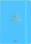 Bullet Agenda - 1 semaine sur 2 pages - 15,5 x 21,5 cm - azur - Oberthur