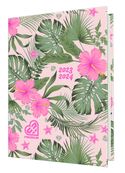 Agenda Miss Freegun - 1 jour par page - 12,5 x 17,5 cm - tropical clair - Oberthur