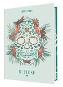 Agenda Deeluxe Girl - 1 jour par page - 12,5 x 17,5 cm - tête de mort - Oberthur