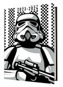 Agenda StormTrooper Ado - 1 jour par page - 12,5 x 17,5 cm - carreaux - Oberthur