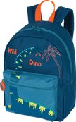 Petit Sac à dos Dino - 1 compartiment - marine et bleu - Oberthur