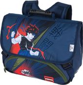 Cartable Manga - 38 cm - 2 compartiments - marine - Oberthur