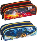 Trousse Megacars / Megabikes - 2 compartiments - marine ou noir - Oberthur