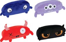 Trousse Little Monsters - 1 compartiment - différents modèles disponibles - Oberthur