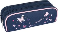 Trousse Lola Espeleta - 2 compartiments - marine - Oberthur
