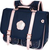 Cartable Kickers Girl - 38 cm - 2 compartiments - marine - Oberthur