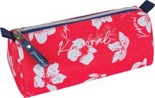 Trousse triangulaire Kaporal Girl - 1 compartiment - rouge - Oberthur