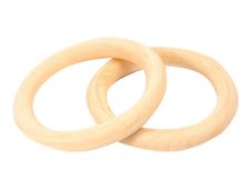 Graine Creative - lot de 2 anneaux en bois - Ø 7,5 cm