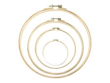 Graine Creative - tambour à broder en bois - Ø 10 cm