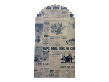 Graine Creative - lot de 6 pochettes krafts - 13 x 23,5 cm - journal