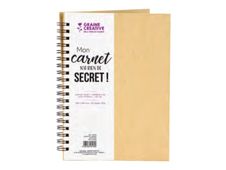 Graine Creative - cahier de dessin à spirale - 40 feuilles - 18 x 24 cm