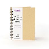 Graine Creative - cahier de notes - 40 feuilles - 18 x 24 cm - papier kraft 