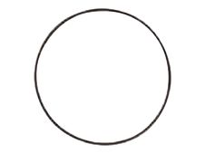 Graine Creative - cercle en métal noir - Ø 25 cm