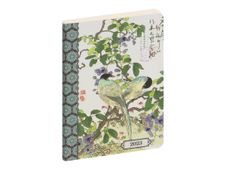 Agenda de poche Gwenaëlle Trolez - 1 semaine sur 2 pages - 9 x 13 cm - oiseaux - Exacompta