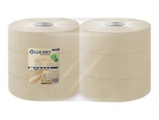 Lucart EcoNatural 350 - papier toilette - 6 rouleaux - 350 m 