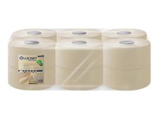 Lucart EcoNatural 180 - papier toilette - 12 rouleaux - 180 m