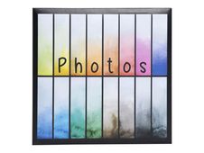 Exacompta Rainbow - Album photos à pochettes 22,5 x 22 cm - pour 200 photos 10 x 15 cm