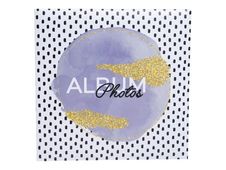 Exacompta Bright - Album photos à pochettes 22,5 x 22 cm - pour 200 photos 10 x 15 cm