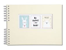 Exacompta Sweet - Album photos à spirale 32 x 22 cm - 50 pages - jaune