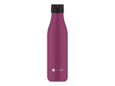 Les Artistes Paris - Gourde Bouteille isotherme 750 ml - violet - acier inoxydable