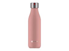 Les Artistes Paris - Gourde Bouteille isotherme 500 ml - rose - acier inoxydable
