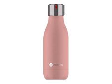 Les Artistes Paris - Gourde Bouteille isotherme 280 ml - rose - acier inoxydable