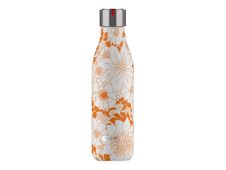 Les Artistes Paris - Gourde Bouteille isotherme 500 ml - Orange flower - acier inoxydable