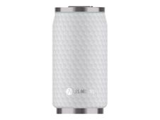 Les Artistes Paris - Canette isotherme - blanc nid 'abeilles - 280 ml - acier inoxydable