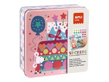 APLI kids - Jeu de gommetes pour enfants - Fête