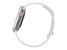 Ksix Urban 3 - 44 mm - reloj inteligente con banda - silicona - blanco - pantalla luminosa 1.69" - Bluetooth