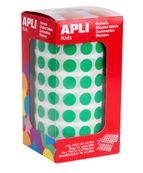 Rollo Gomets redondos 10.5mm Verde