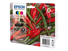 Epson 503XL Piments - pack de 4 - noir, jaune, cyan, magenta - cartouche d'encre originale