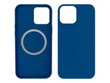 JAYM CLASSIC - coque de protection compatible Magsafe pour iPhone 13 - bleu
