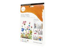 Daler-Rowney Simply Acrylic Activity Set - Creative kit - flowers