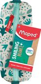 Maped Smiling Planet - Trousse 1 compartiment - polyester recyclé