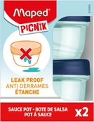 Maped Picnik Origins Famille - 2 pots à sauce - bleu - 40 ml