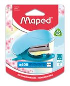 Maped - Mini agrafeuse Vivo Pastel - agrafes n°10 - disponible dans différentes couleurs