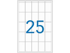 Apli Agipa - Etui A5 - 400 Étiquettes blanches multi-usages - 38,5 x 26,5 mm - coins arrondis - réf 114085