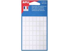 Apli Agipa - 343 étiquettes blanches adhésives - 13 x 9 mm - réf 111908