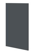 Joue de finition anthracite pour banque d'accueil ZOOM